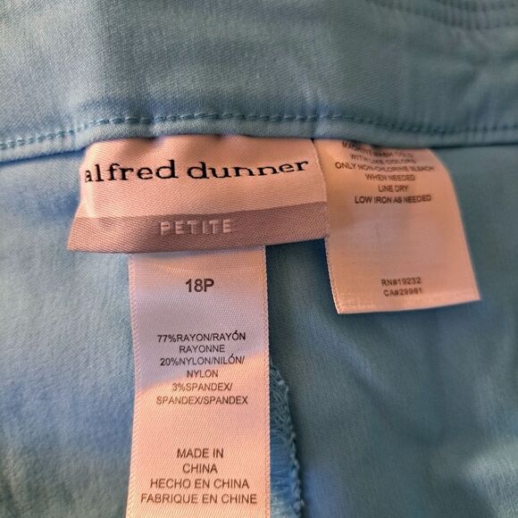 Alfred Dunner Comfort Summer Classic Cropped Costal Grandma Plus Size 18…NWT - Picture 6 of 13